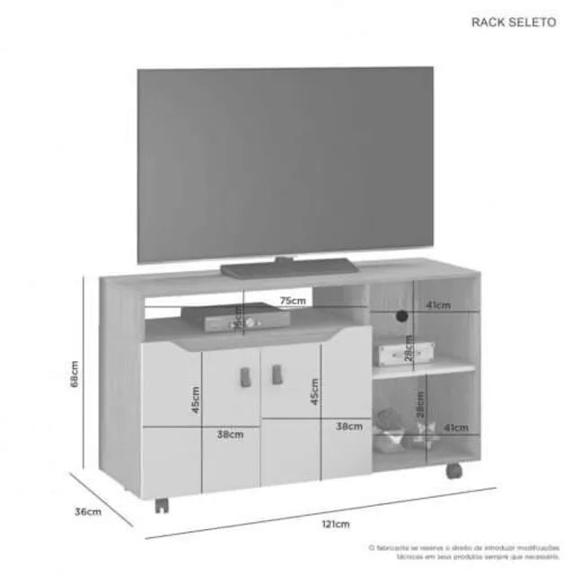 Rack até 49 seleto TT H - Foto 4