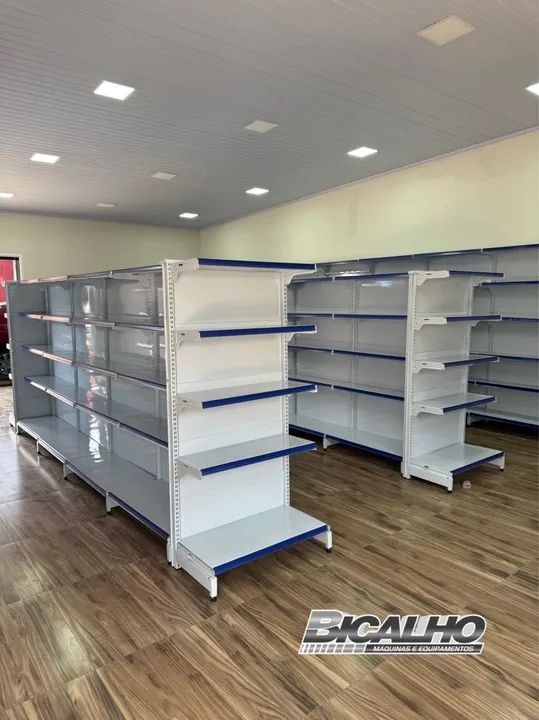 Gondolas de aço para loja - Foto 2