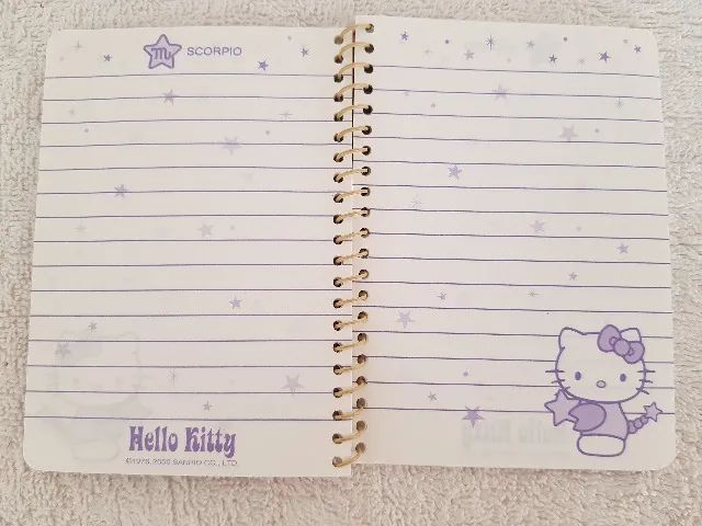 Lápis Hello Kitty + Caderneta Hello Kitty Escorpião - Sanrio - Foto 3