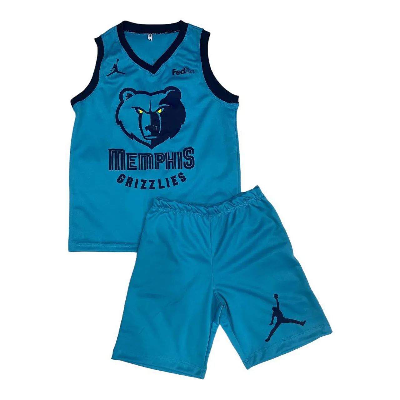 Conjunto de Basquete Memphis Grizzlies - Jordan - Infantil