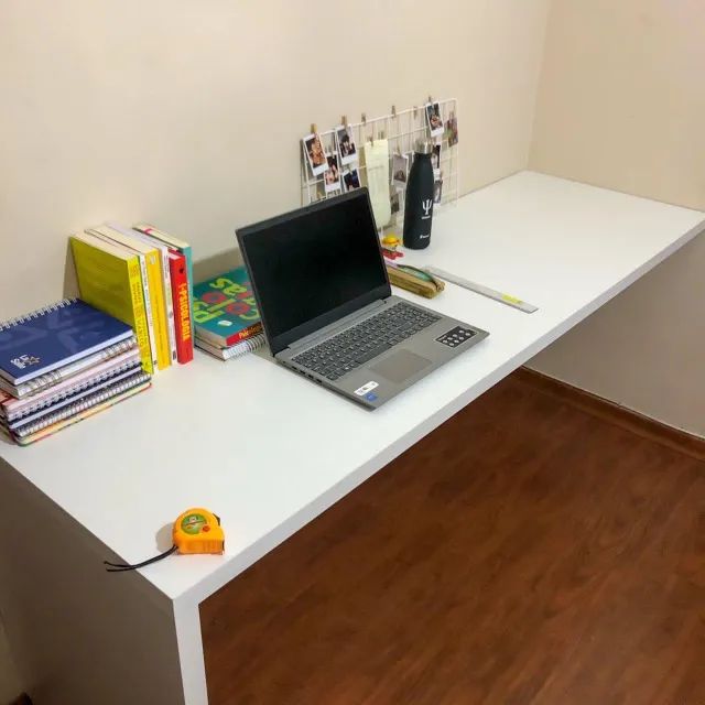 mesa para escritorio reta simples - Foto 5