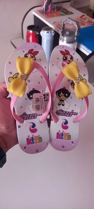 Sandalias infantis personalizado 