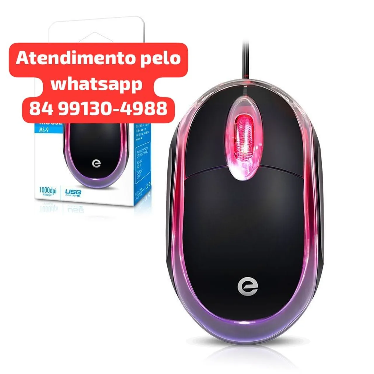Mouse USB preço especial
