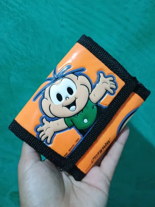 Carteira antiga 2002 cebolinha turma da Monica 