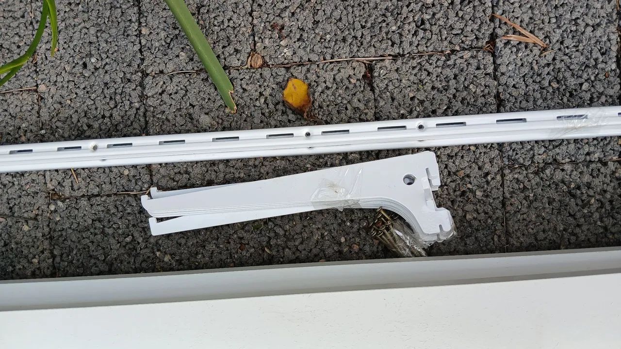 Prateleira de cremalheira com Suporte e Tábuas  - Foto 2