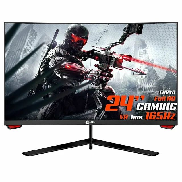 Monitor Gamer Ninja Sharingan Curvo 24