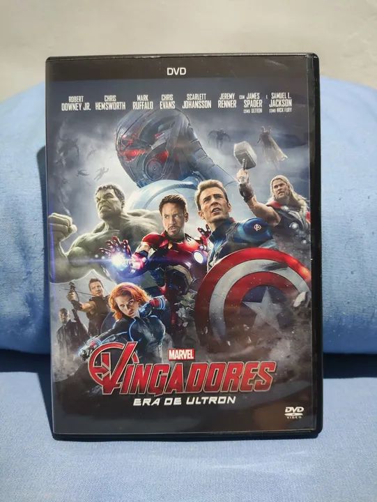 DVD Vingadores. Era de Ultron. Dublado. Original 