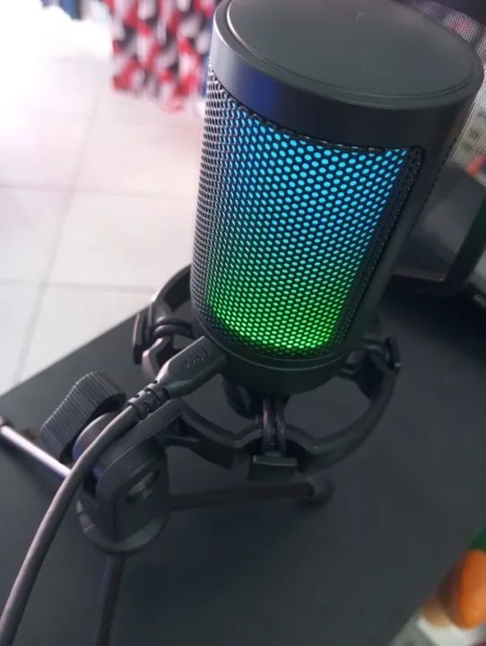 FIFINE Microfone USB Para Jogos Para PS5 PC, Microfone Condensador - Foto 4