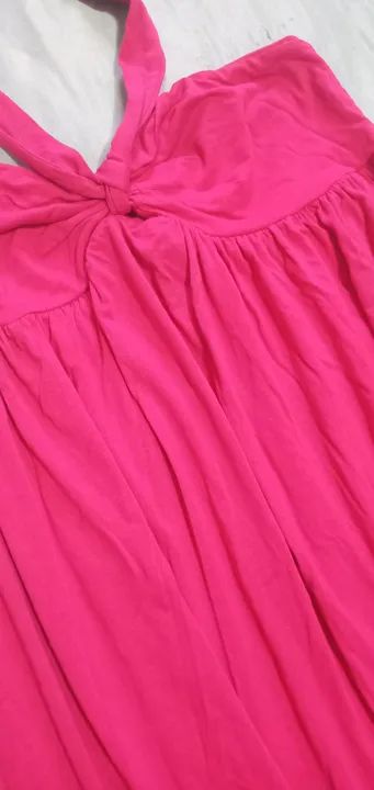 Vestido malha rosa - Tamanho P - Foto 2