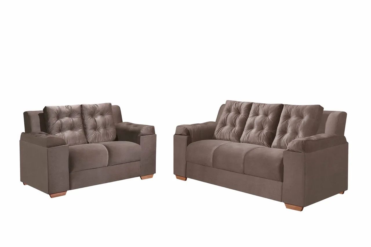 Sofá Conjunto 2x3 Lugares Bella s54 - Foto 2