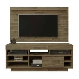 Promoção Rack + Painel 49'' Marrom - Padrao