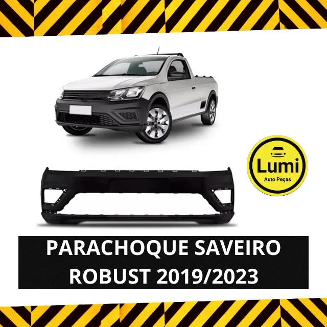 Parachoque Saveiro Robust 19/23 Texturizado - NOVO!!