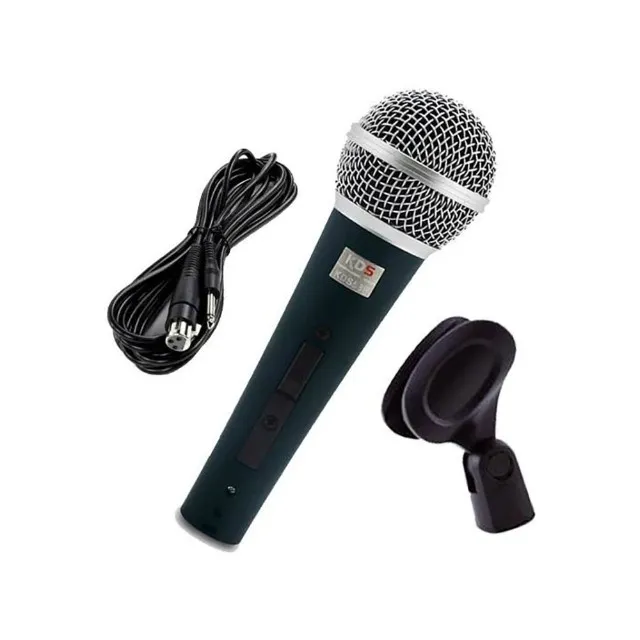 Microfone Kadosh Dinâmico KDS 58P C/ Chave e Cabo - AC1817
