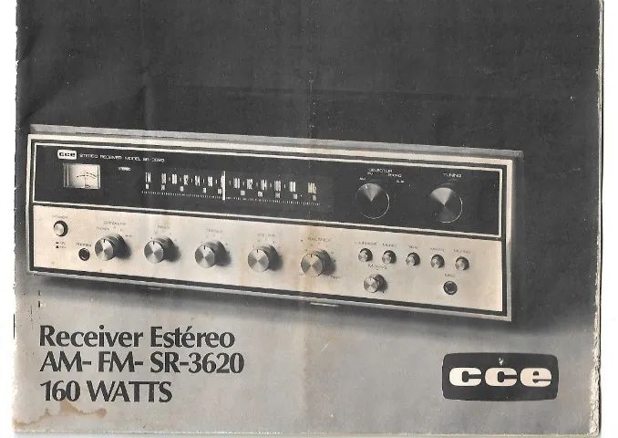 Manual de Instruções Receiver CCE Model 3620