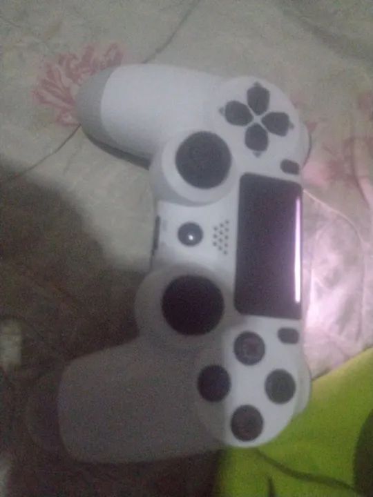 Controle DualShock 4 Playstation 4 - Branco - Novo - Foto 5