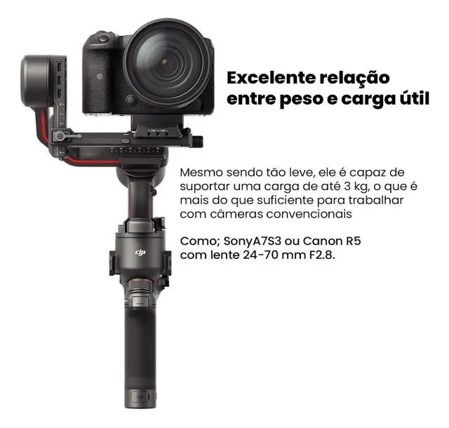 Dji Estabilizador Ronin Rs3 - 3kg - Foto 2