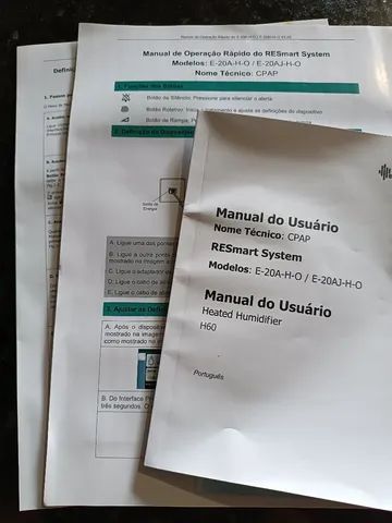 Kit CPAP automático BMC + Umidificador + Máscara nasal - Foto 5