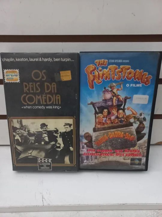 2 fitas vhs antigas 