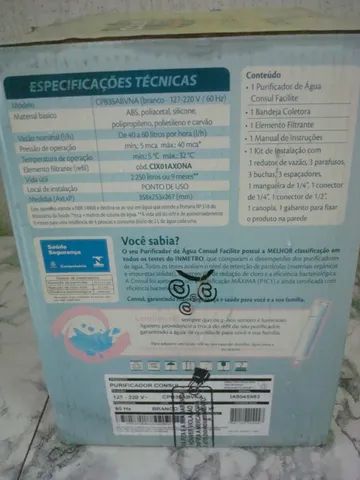 Purificador  de agua Consul facilite apenas funcionando agua normal - Foto 2