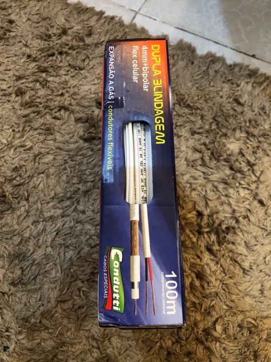 Cabo Coaxial P/ Cftv Hibrido 4mm 100m - Foto 2