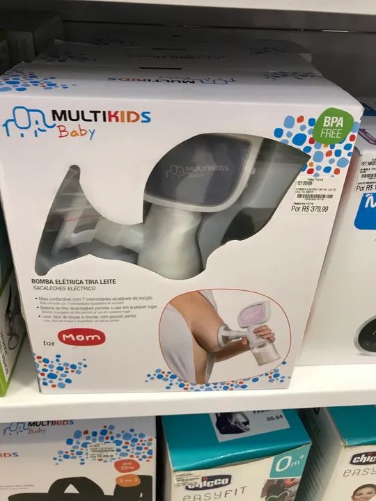 Bomba Elétrica Tira Leite Multikids - Foto 3