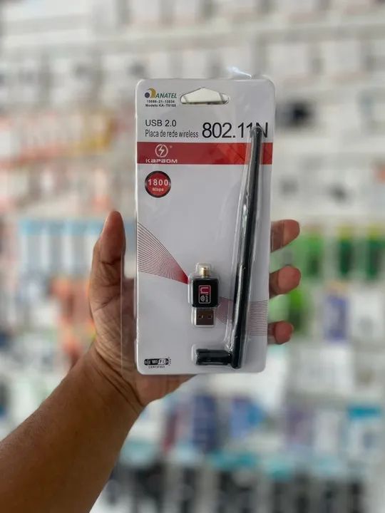 Adaptador wi-fi Placa de rede wireless - entrega à domicílio em São Luís