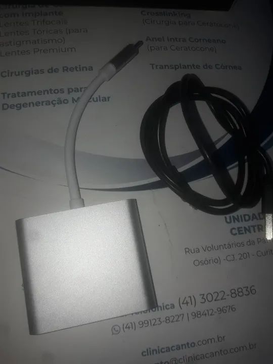 ADAPTADOR 3X1: type-c tô HDMI 3 IN 1 ADAPTER.  - Foto 4