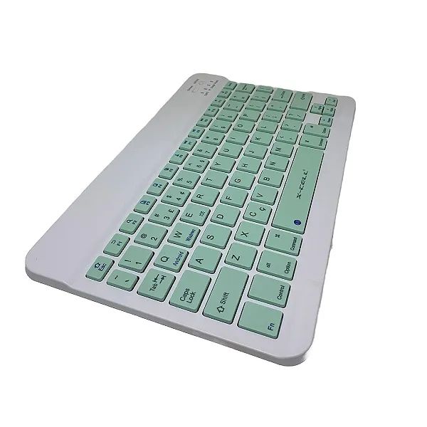 Rechargeable Mini Keyboard and Battery-Powered Bluetooth Mouse Kit, Green - X-Cell64302532245634123