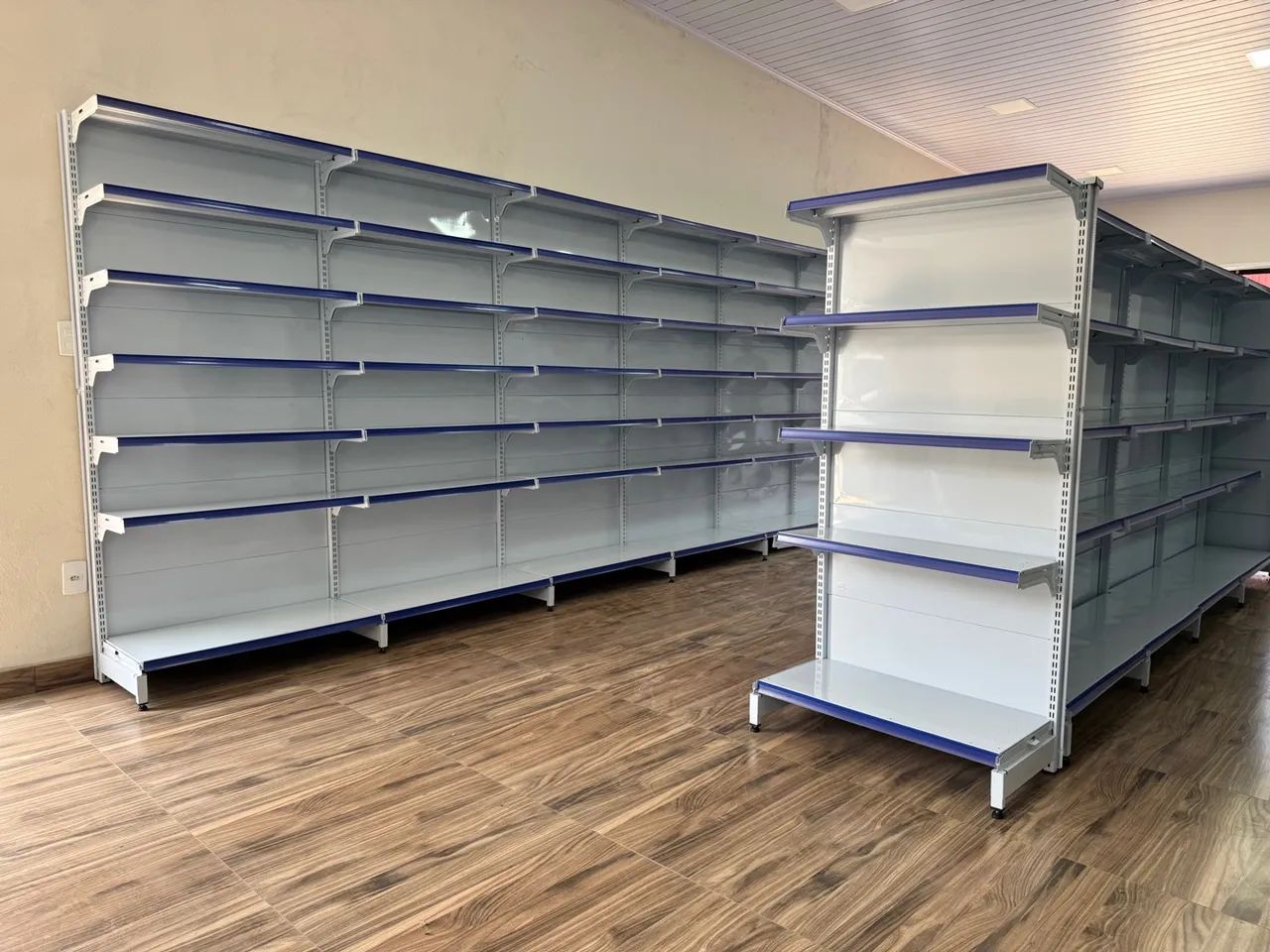 Gondolas de aço para loja - Foto 3