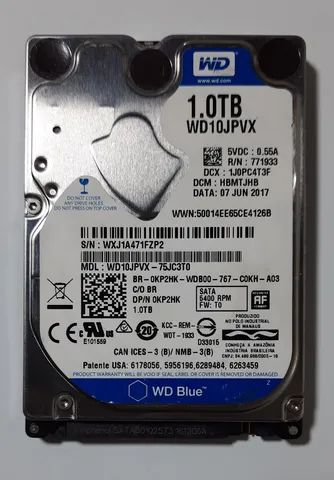 Hard Disk 1TB WD Blue 