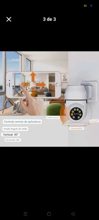 Camera Inteligente de Tomada Wifi Yoosee - Foto 3