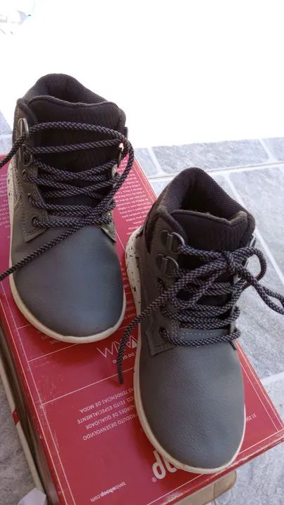 Tênis Masculino klin Infantil tamanho 26 - Foto 3