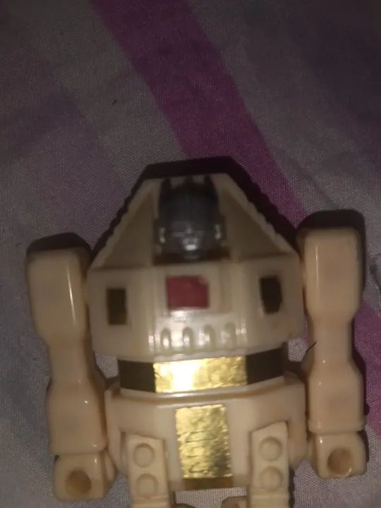 Robô Tanque Tipo Transformers Da Formosa Brinquedos BRANCO RARO - Foto 3