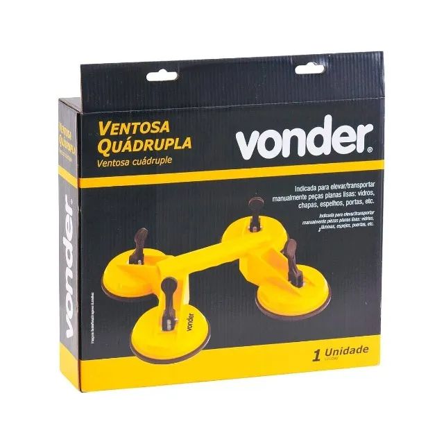 Ventosa Quadrupla ABS Até 100Kg Vonder - Foto 4