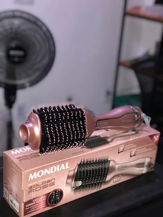 Escova seca, alisa e modela