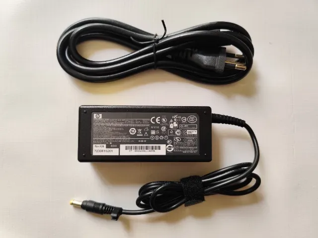 Fonte Notebook Hp 18.5v 3.5a Plug 4.0x1.7 65w Pino Fino