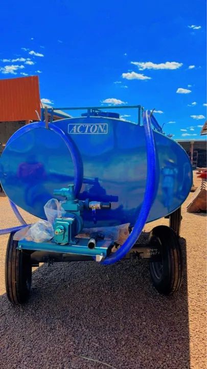 Tanque agrícola 6500L com bomba andrade engrenada  - Foto 3