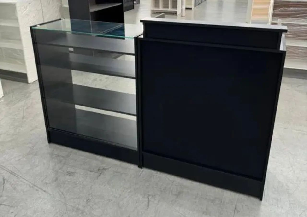 BALCÃO CAIXA + BALCÃO VITRINE 
