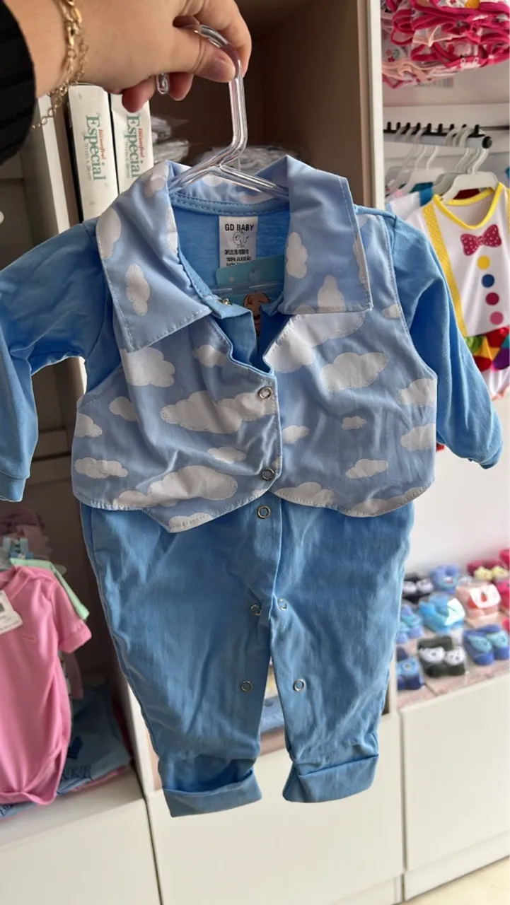 Kit saída maternidade masculino e feminino
