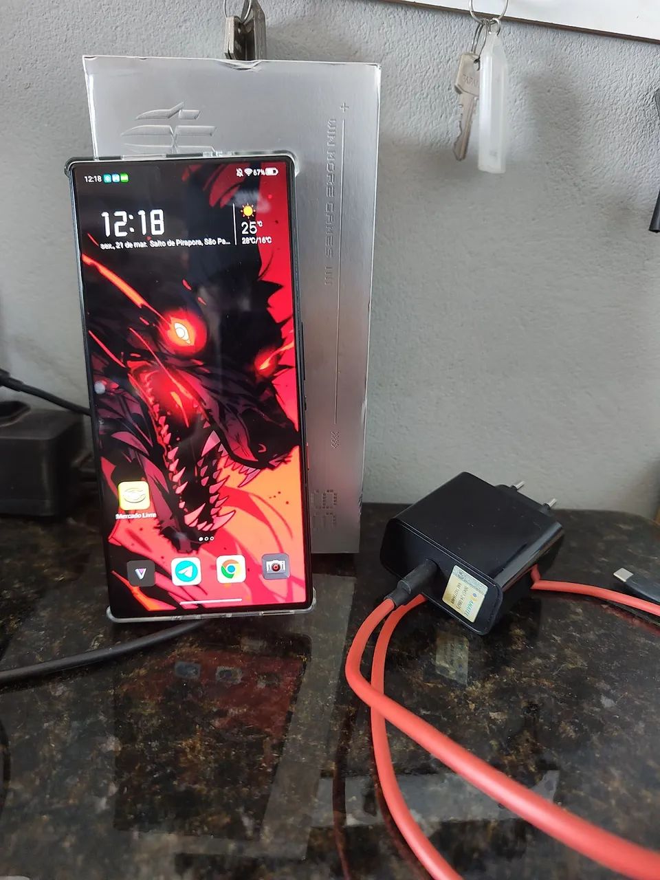 ZTE NUBIA Red Magic 9S Pro - Gamer cooler interno - Foto 2