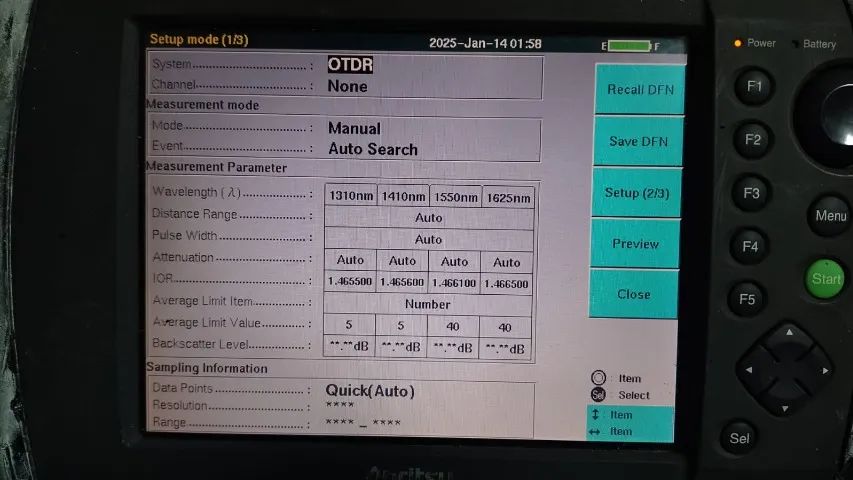 OTDR Anritsu MW9076D