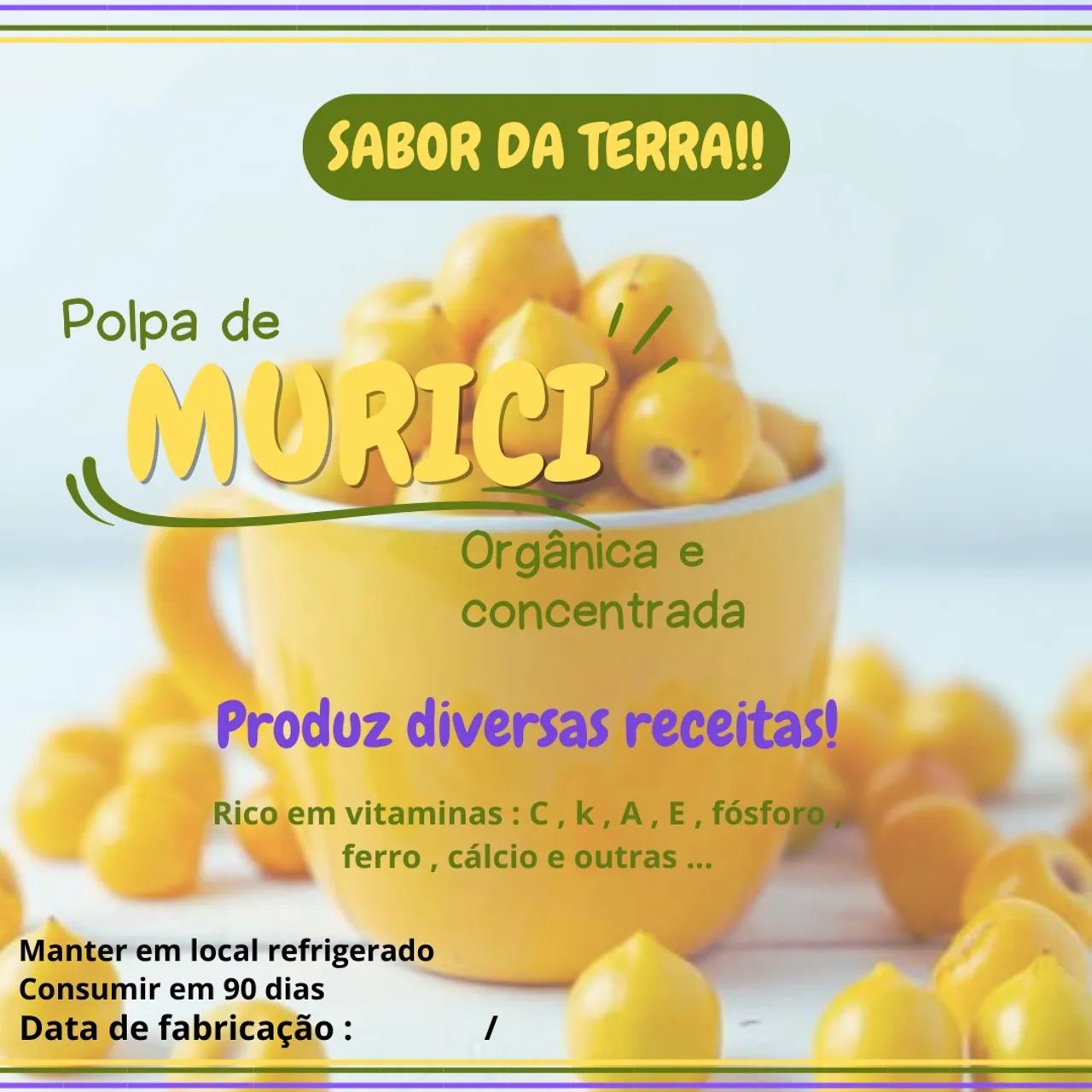 Suco de Murici Orgânico e Concentrado - Foto 2