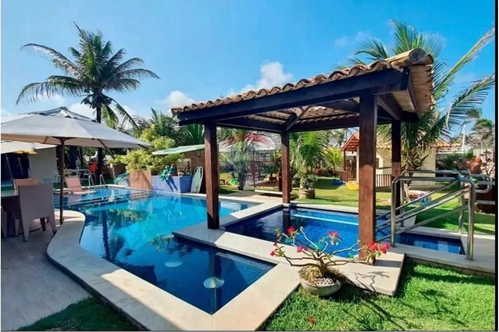 VENDA DE CASA DE LUXO Á BEIRA MAR NA PRAIA DE GRAÇANDU LITORAL NORTE DE NATAL/RN
