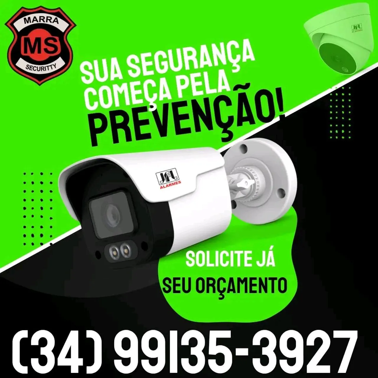 Câmera de Segurança JFL - Sua Segurança Começa Pela Prevenção!