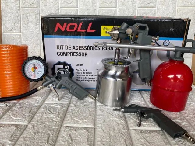 Peças para Compressor (Kit 5 Itens) - Durabilidade Garantida