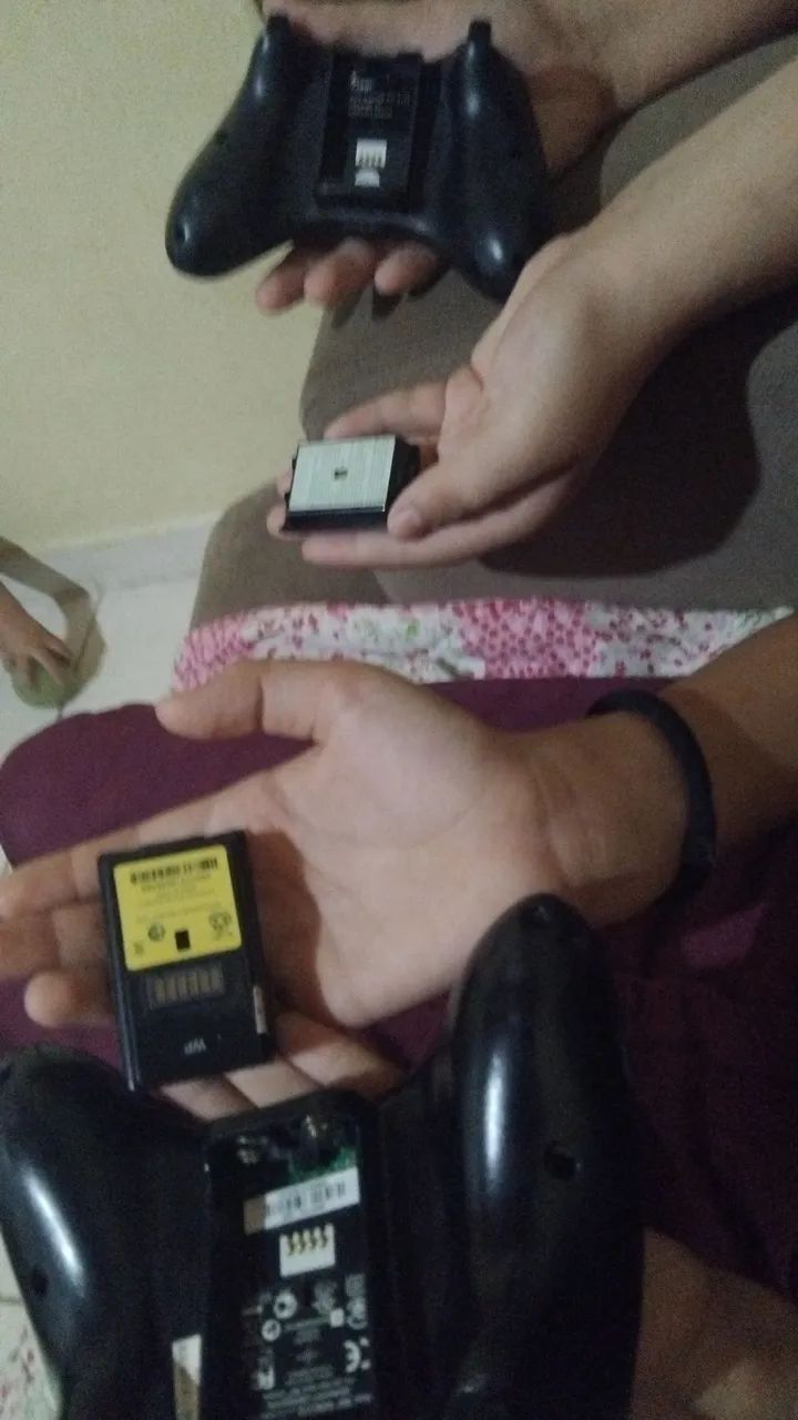 Controle Xbox 360 com bateria
