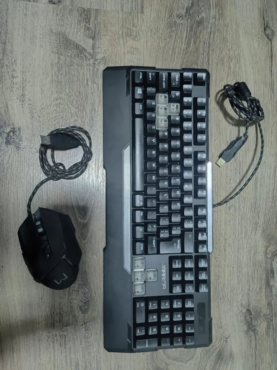 Kit teclado e mouse gamer Warrior-   Marcas de uso e funcionamento perfeito. - Foto 5