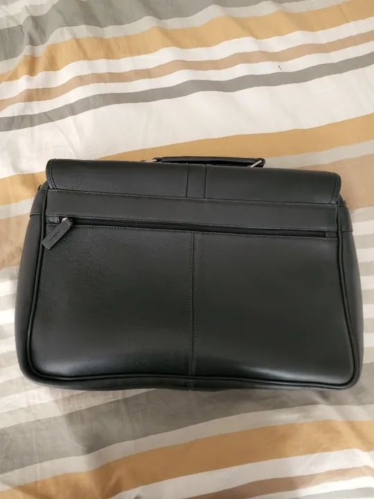 Pasta Masculina em Couro Natural - Foto 2