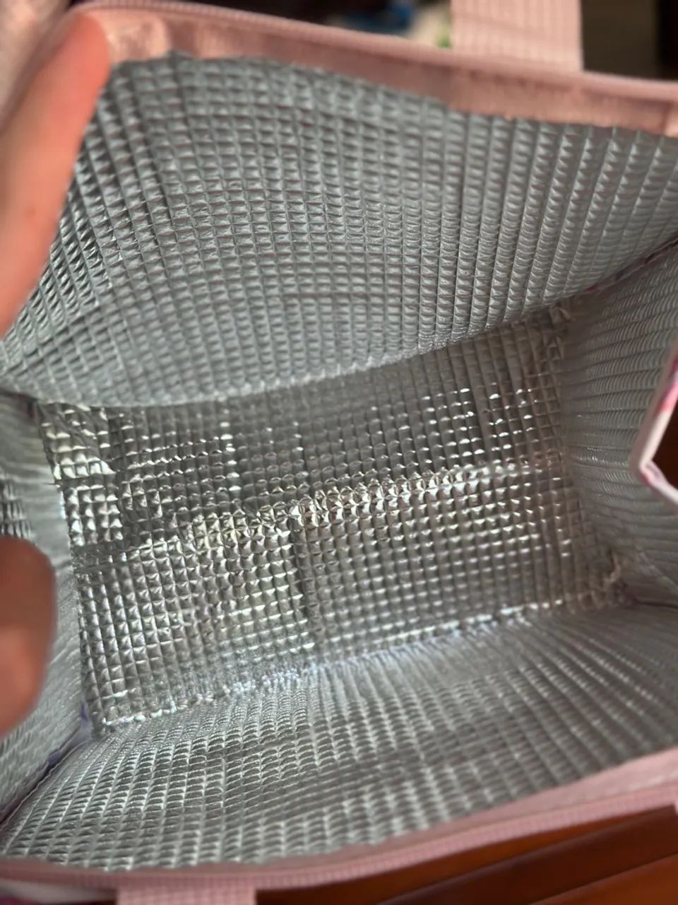 Bolsa Térmica Alice no País das Maravilhas Branca - Foto 2