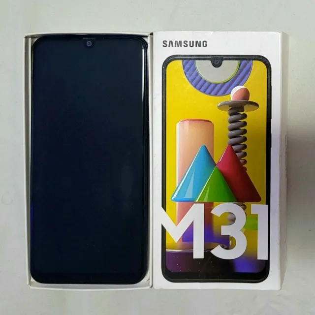 Smartphone Samsung Galaxy M31 128GB | Tela 6.4" Full HD | Câmera 64MP | 4G